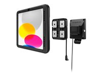 Compulocks iPad 10.9" 10th Gen PowerMove - Asennuskomponentti (kotelo) malleihin tabletti - musta -näytön koko: 10.9" malleihin Apple 10.9-inch iPad Wi-Fi, Wi-Fi + Cellular PMIP109